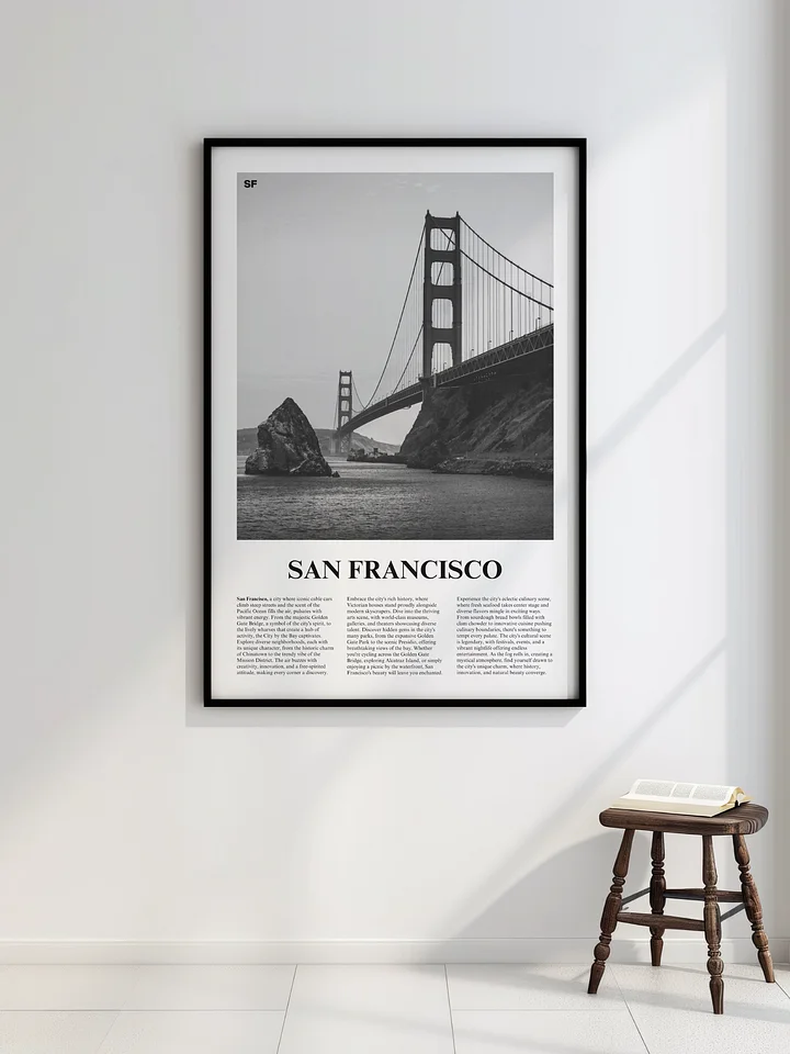 San Francisco 01 Newspaper Poster product image (2)