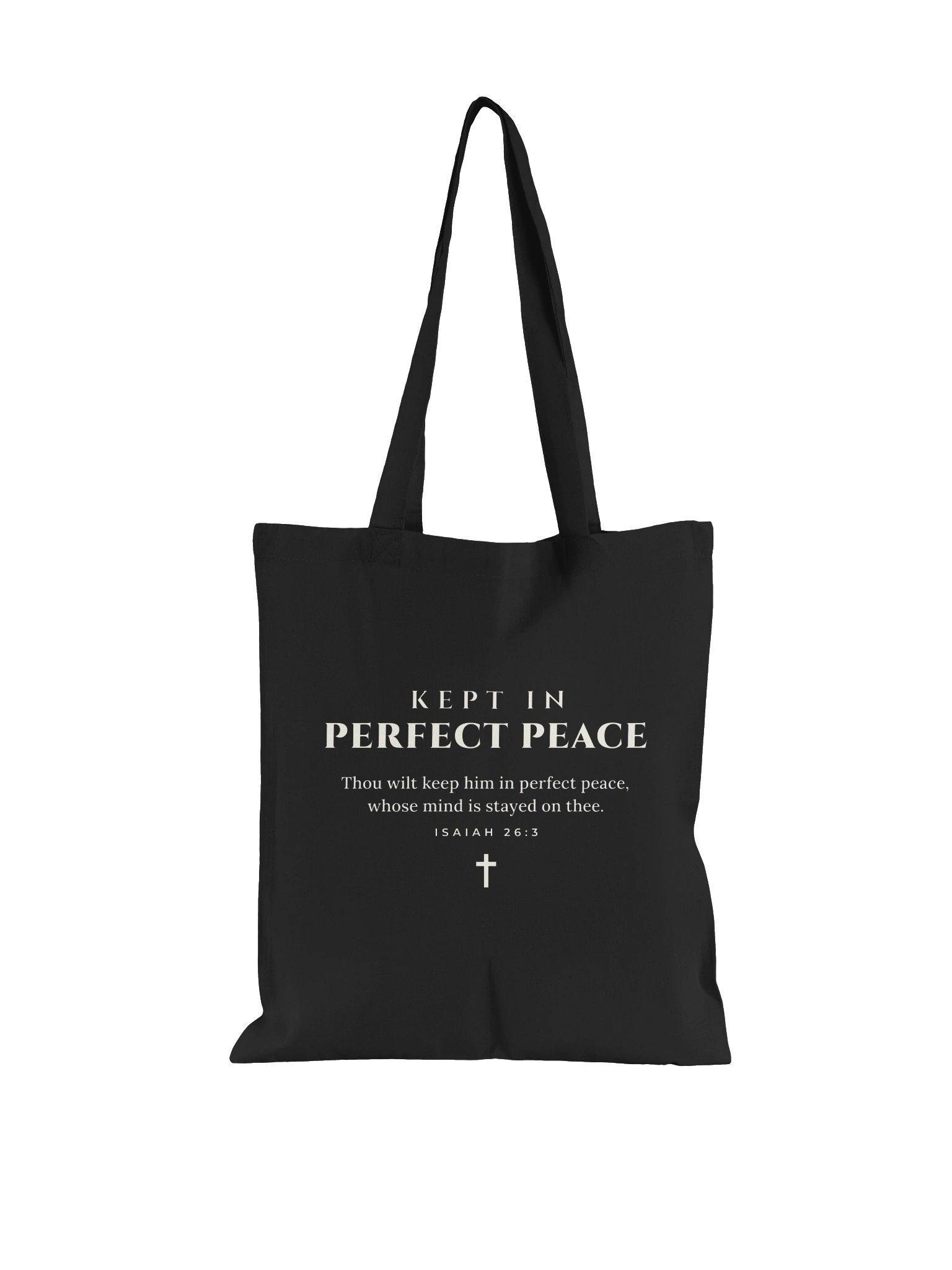 Kept in Perfect Peace Tote Bag product image (1)