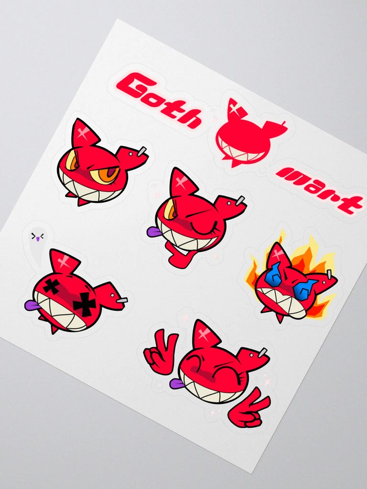 Goth Mart Rihe Chan Stickers product image (2)