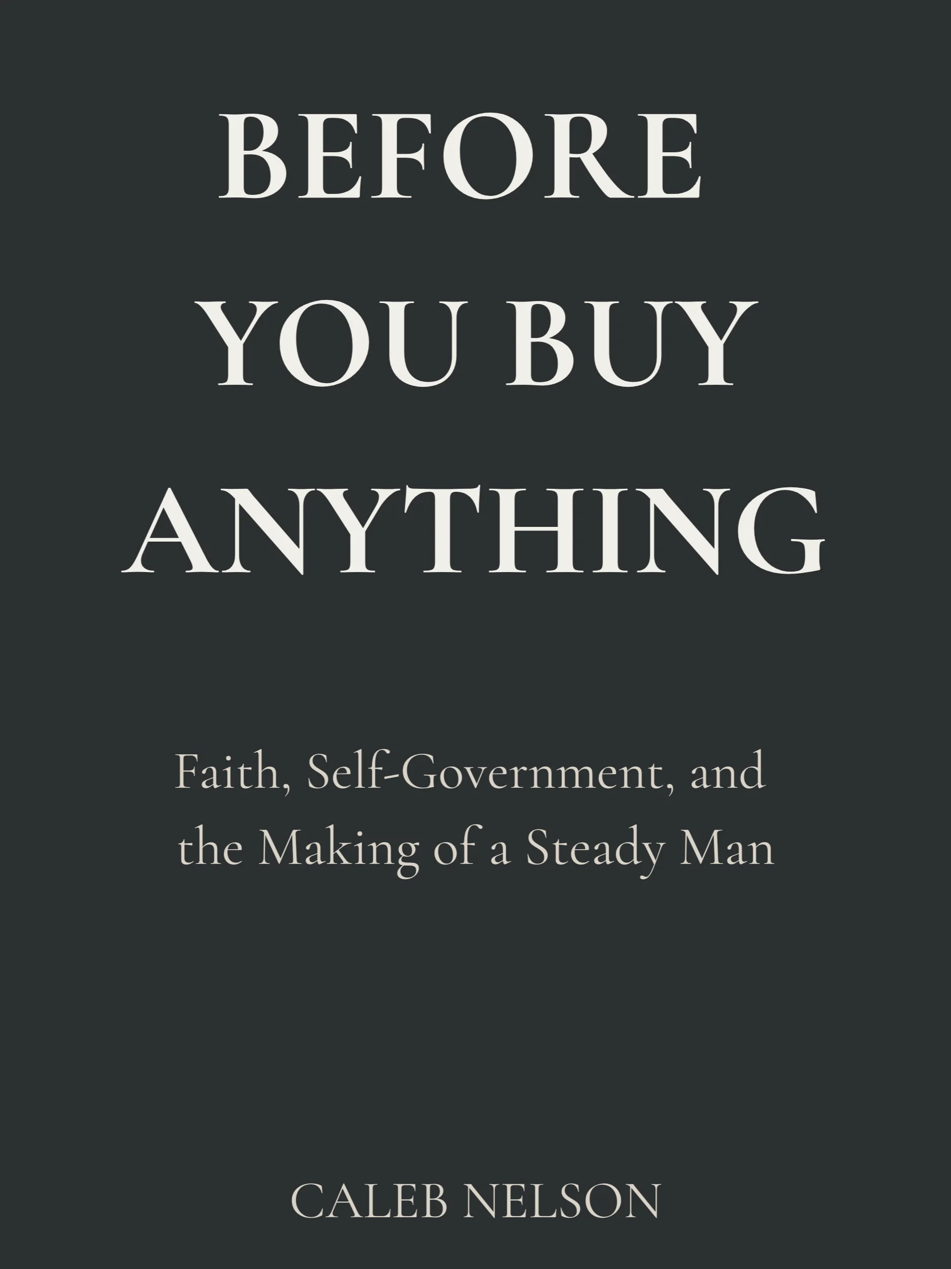 Before You Buy Anything (Book Only Digital Edition) product image (1)