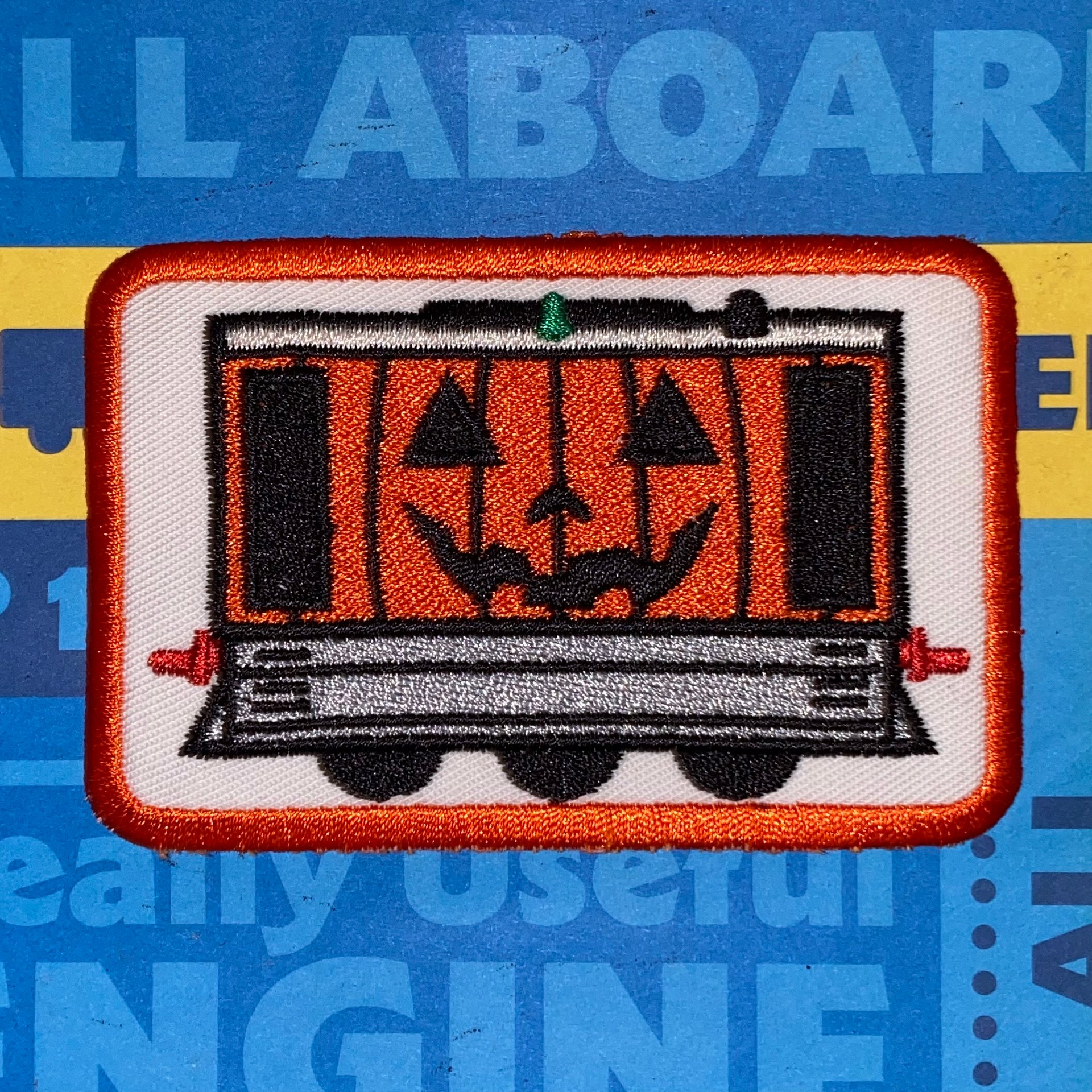 Pumpkin Toby Embroidered Patch product image (2)