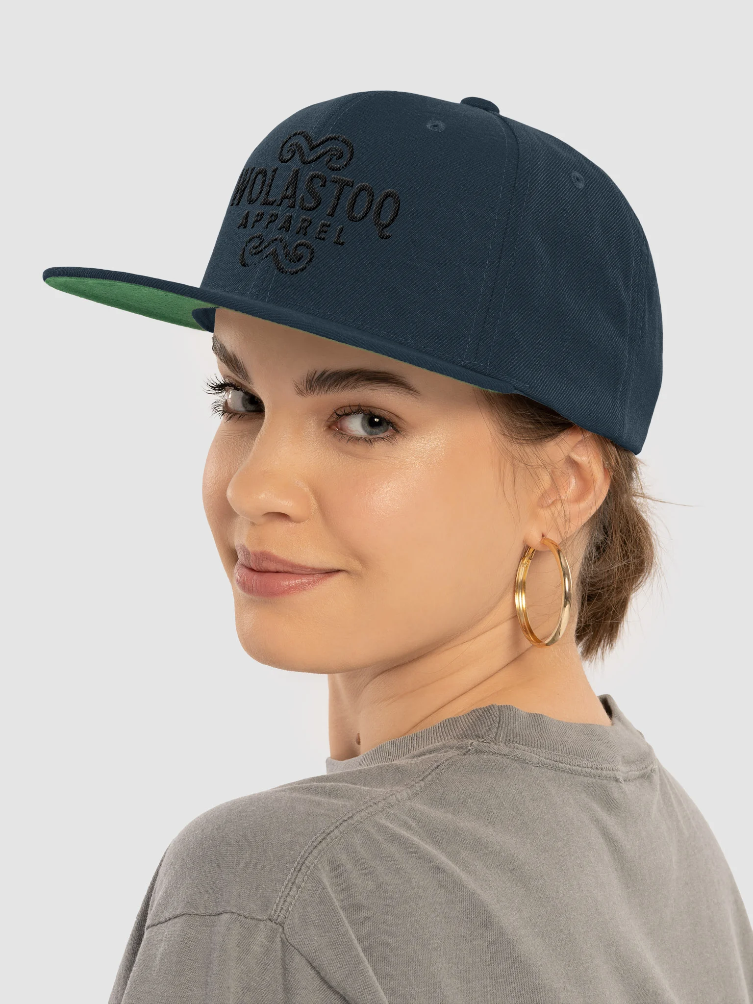 Midnight Black Snapback Cap product image (74)