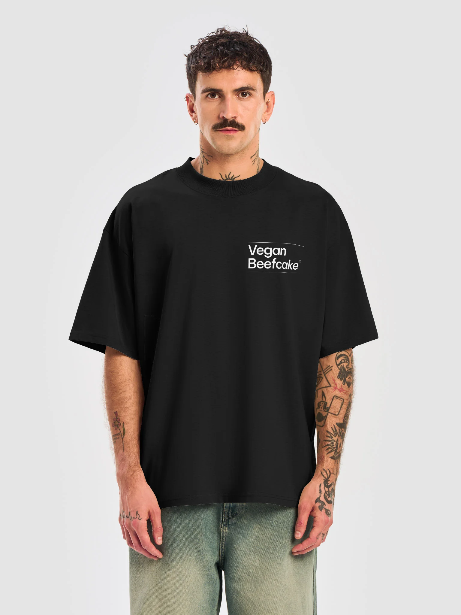 Vegan Beefcake Oversized Tee product image (6)