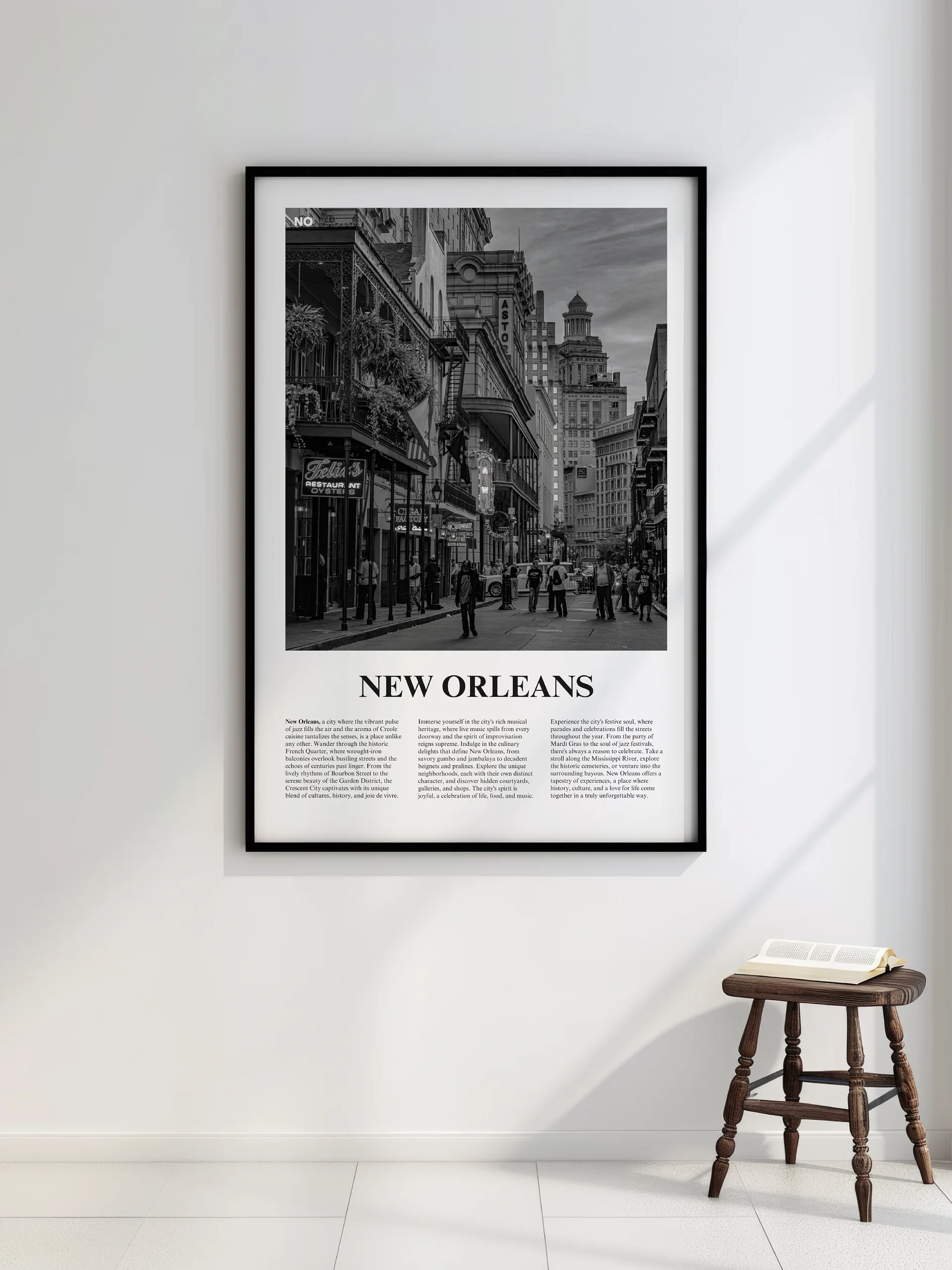 New Orleans 03 Newspaper Poster | Framed product image (7)