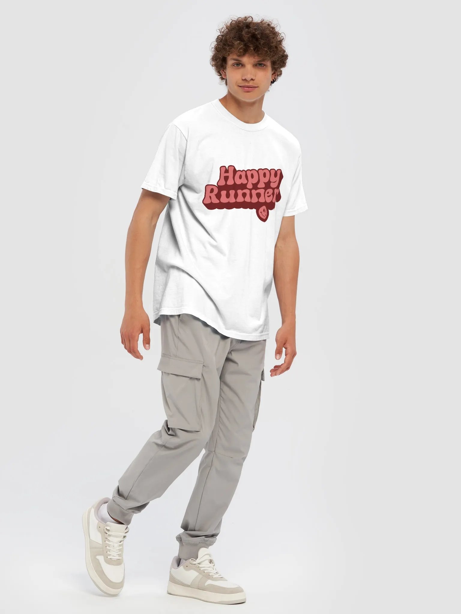 Happy Runner Smiley Tee product image (7)