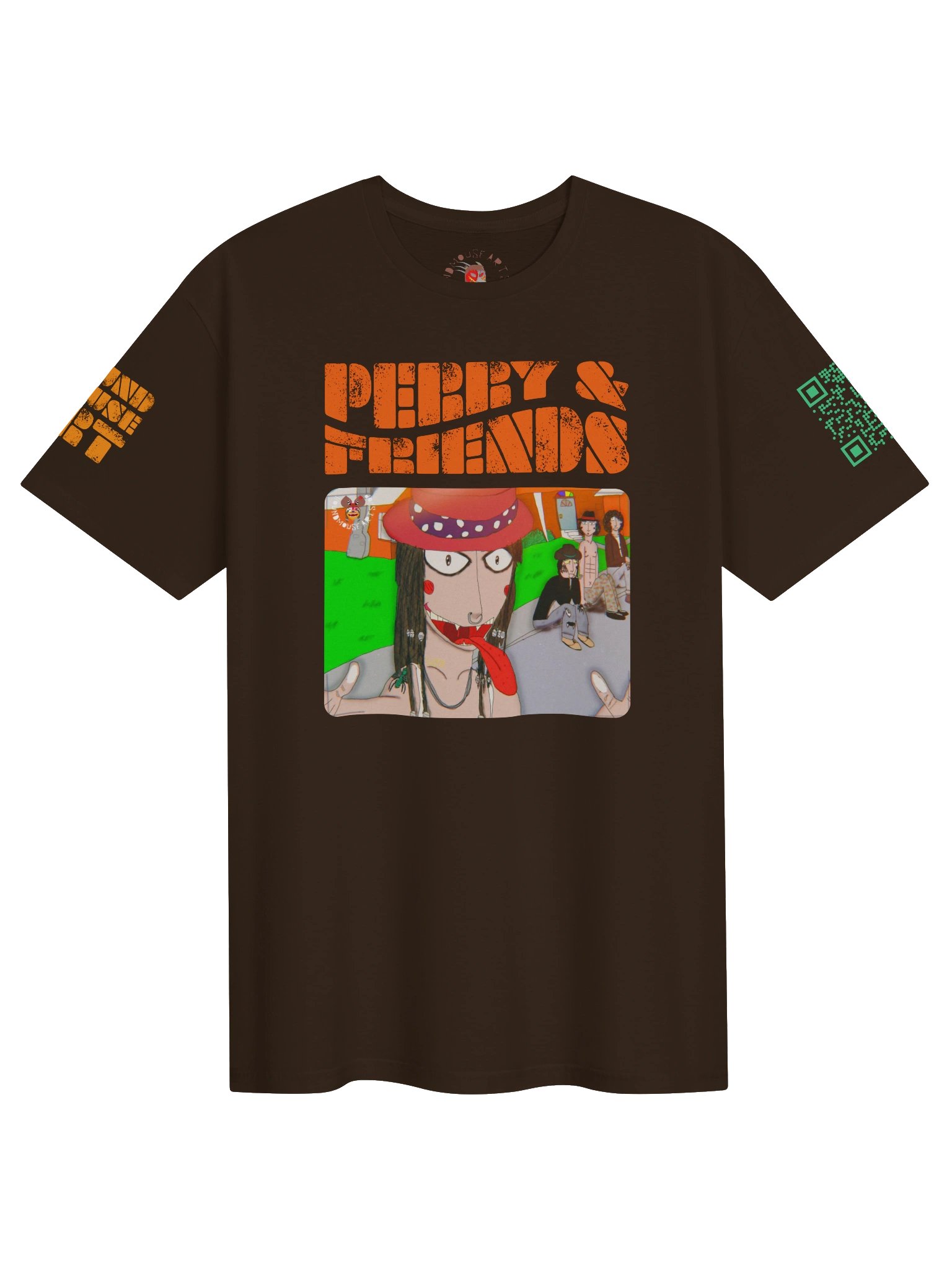 PERRY & FRIENDS Illustrated Graphic Tee product image (1)