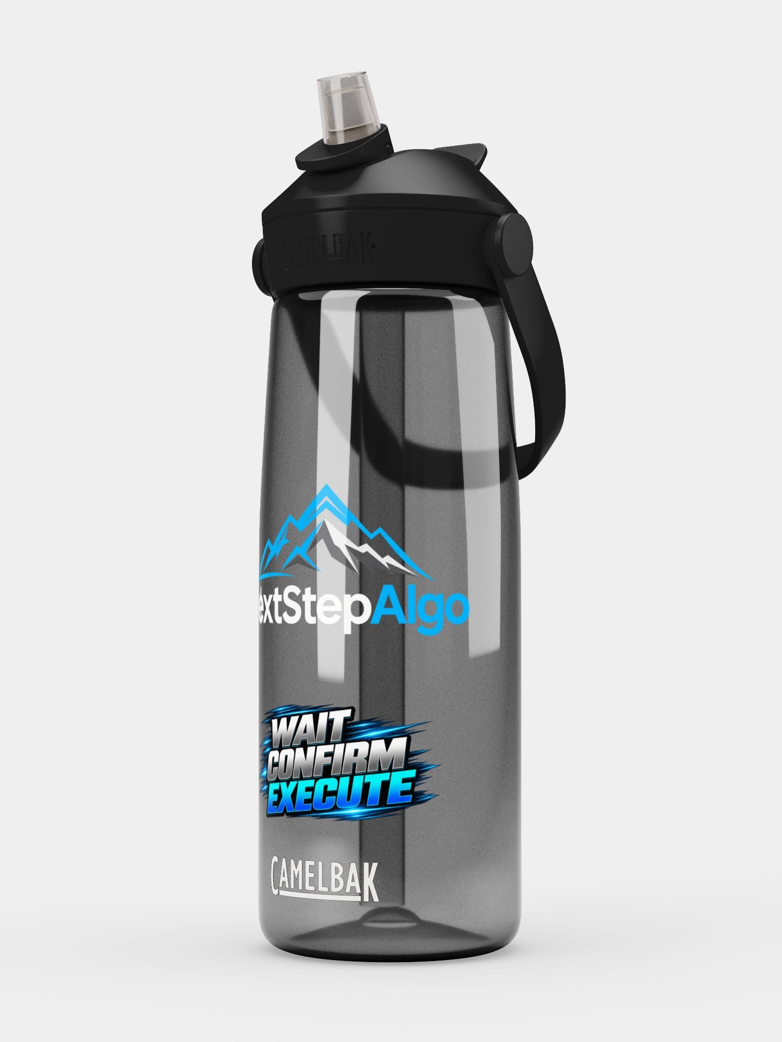 NextStepAlgo Discipline Series – Wait. Confirm. Execute. CamelBak Water Bottle product image (5)