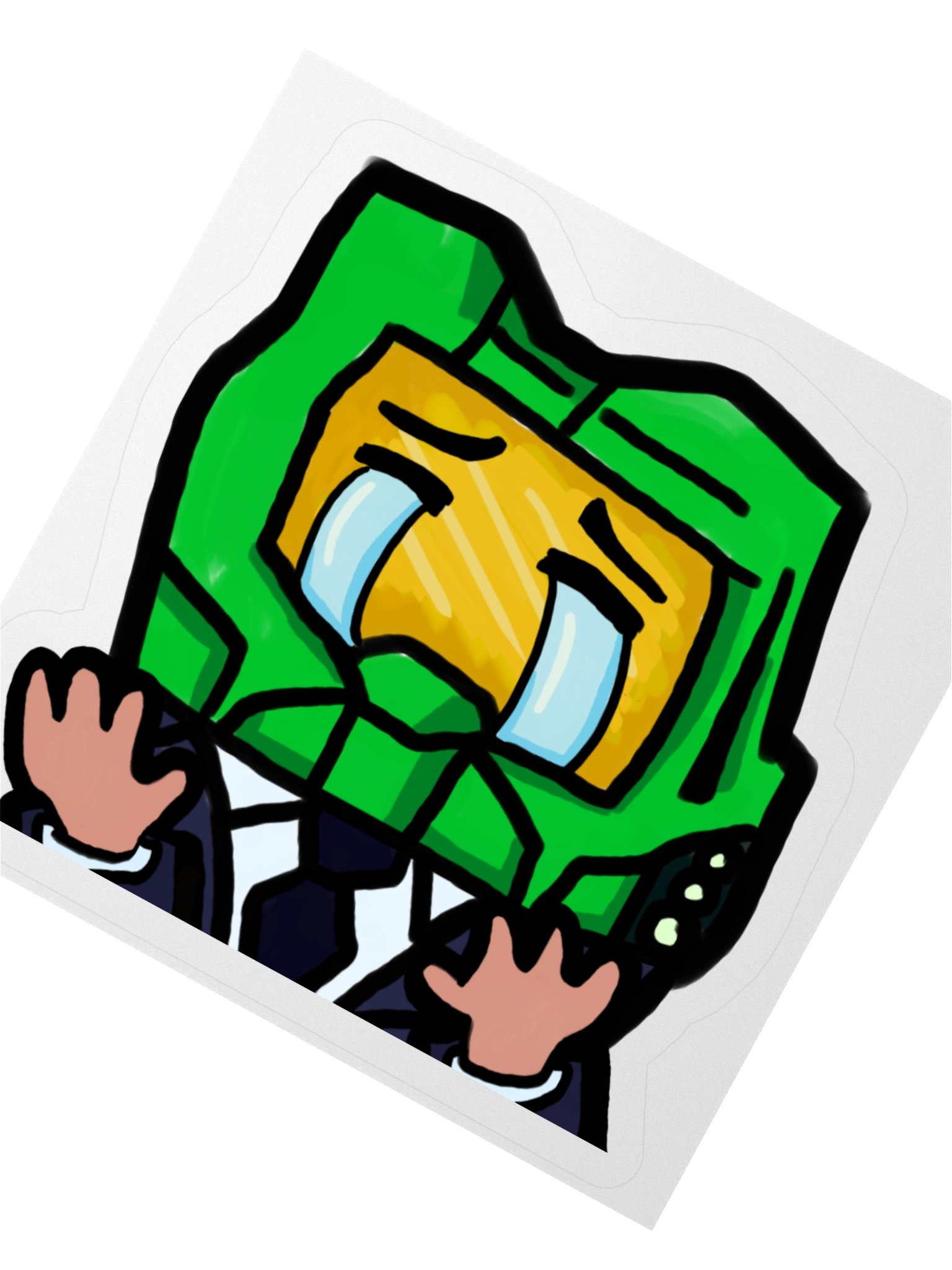 Crying Buddy Sticker product image (2)