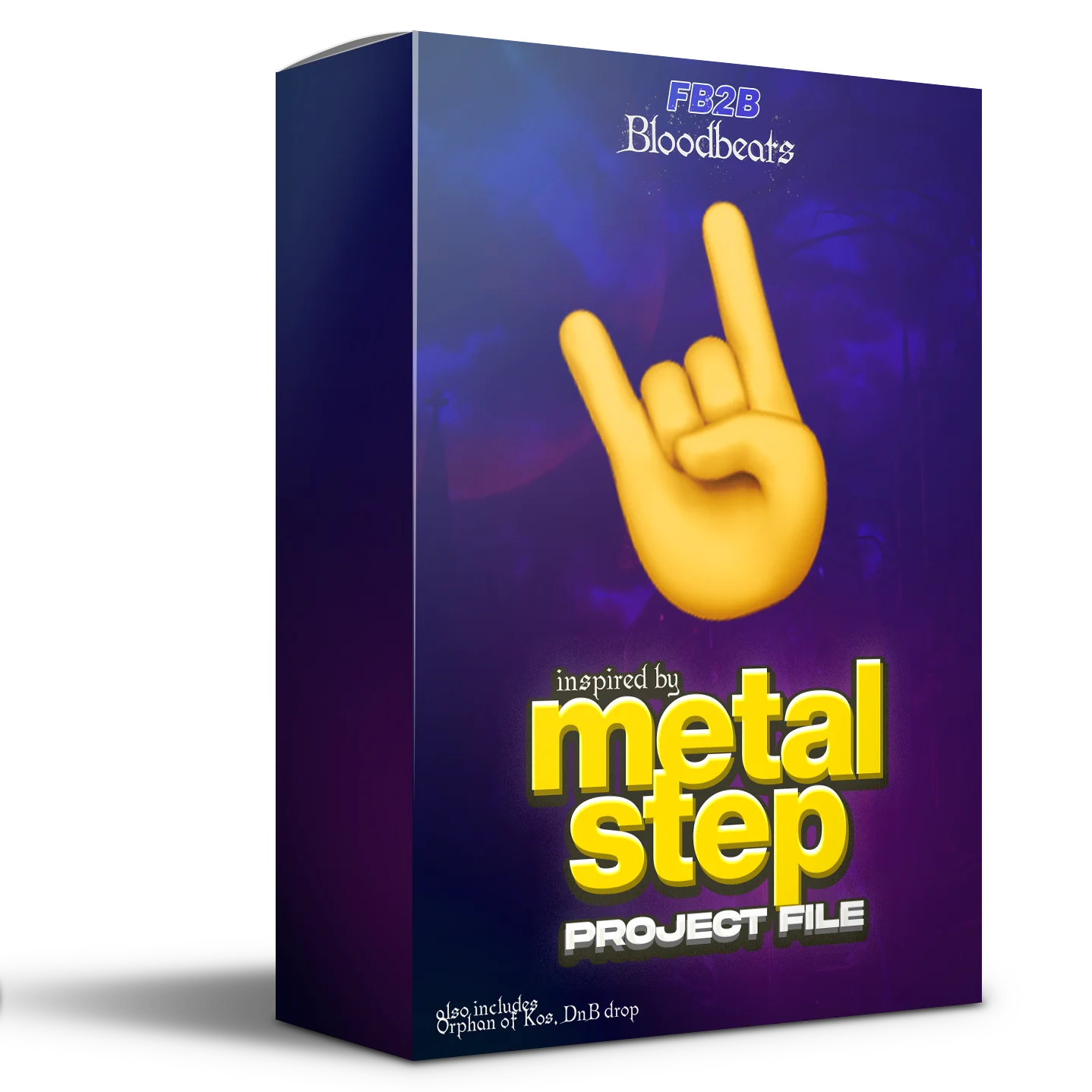 how to make metal dubstep type beat Project File, "metalstep" product image (1)