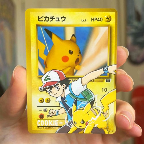 Snap pikachu hand drawn on card
Drawn by @mattsworlds 

Dm for enquires about psa auto cards available
- this card is not ava...