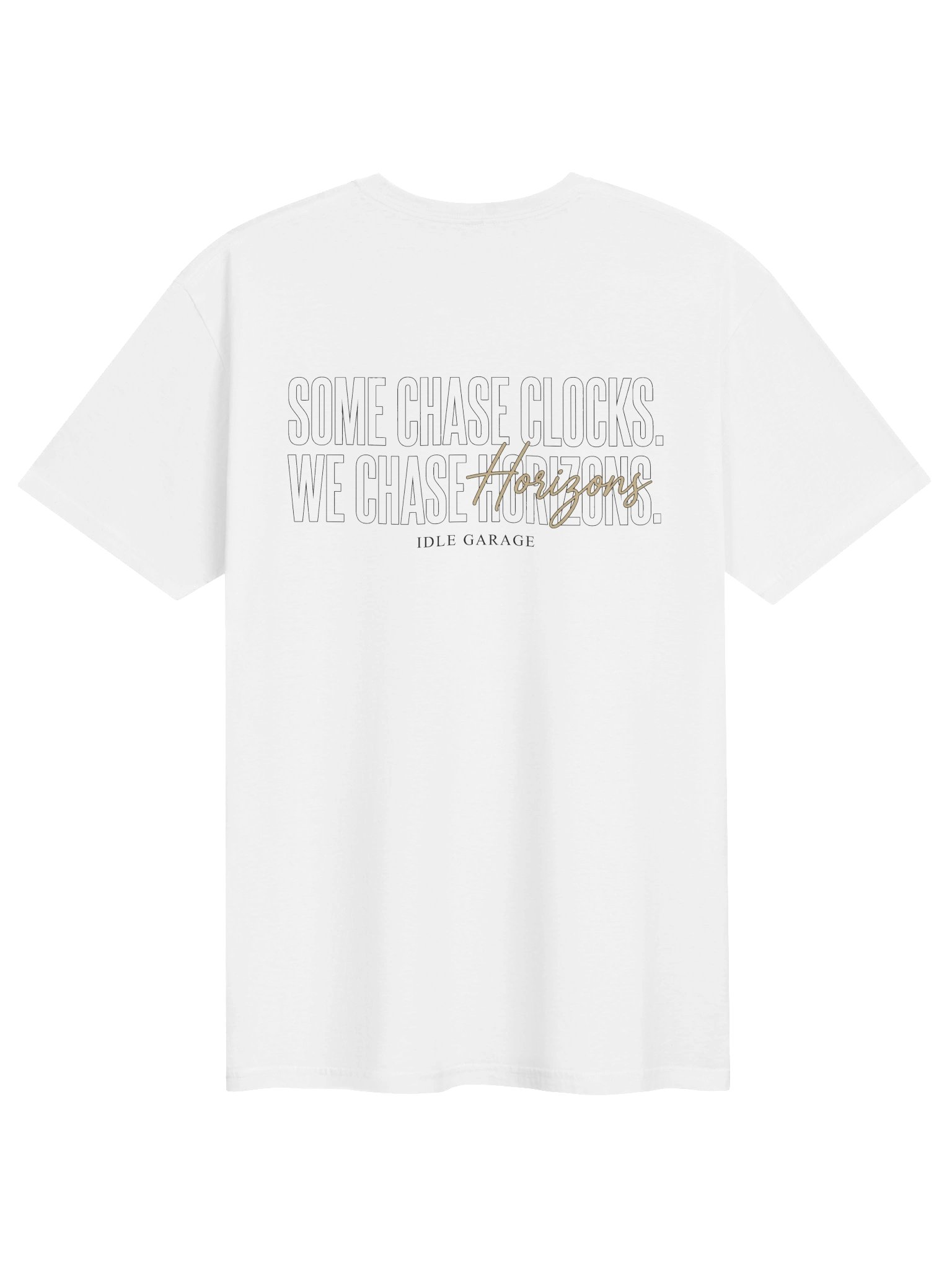 Idle Garage Gold Logo Tee product image (2)