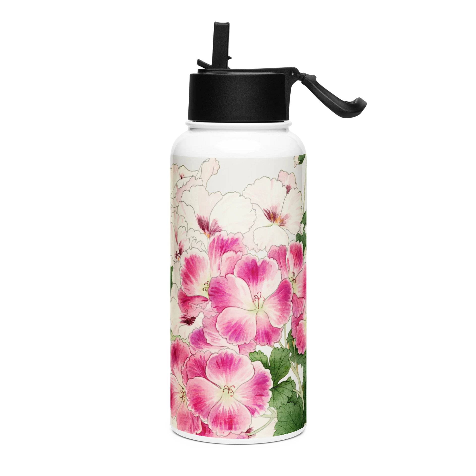 Geranium. Stainless Steel Water Bottle product image (3)