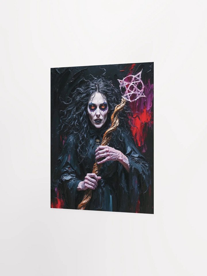 Enigmatic Witch Matte Poster product image (15)