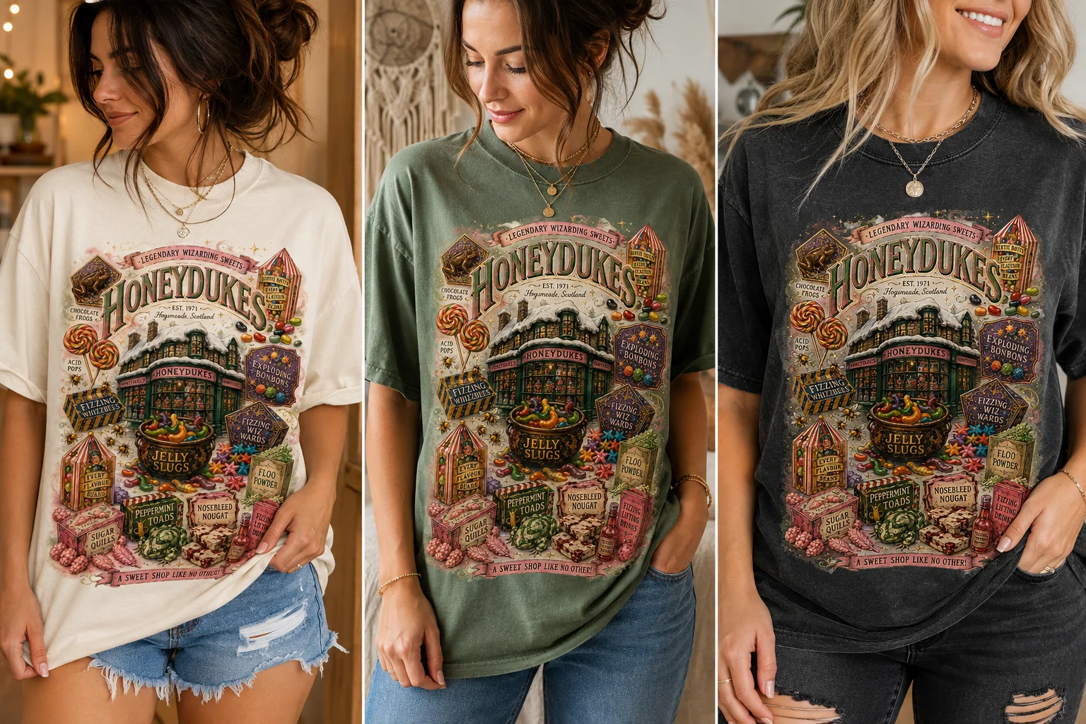 Vintage Honeydukes Sweet Shoppe T-Shirt product image (111)