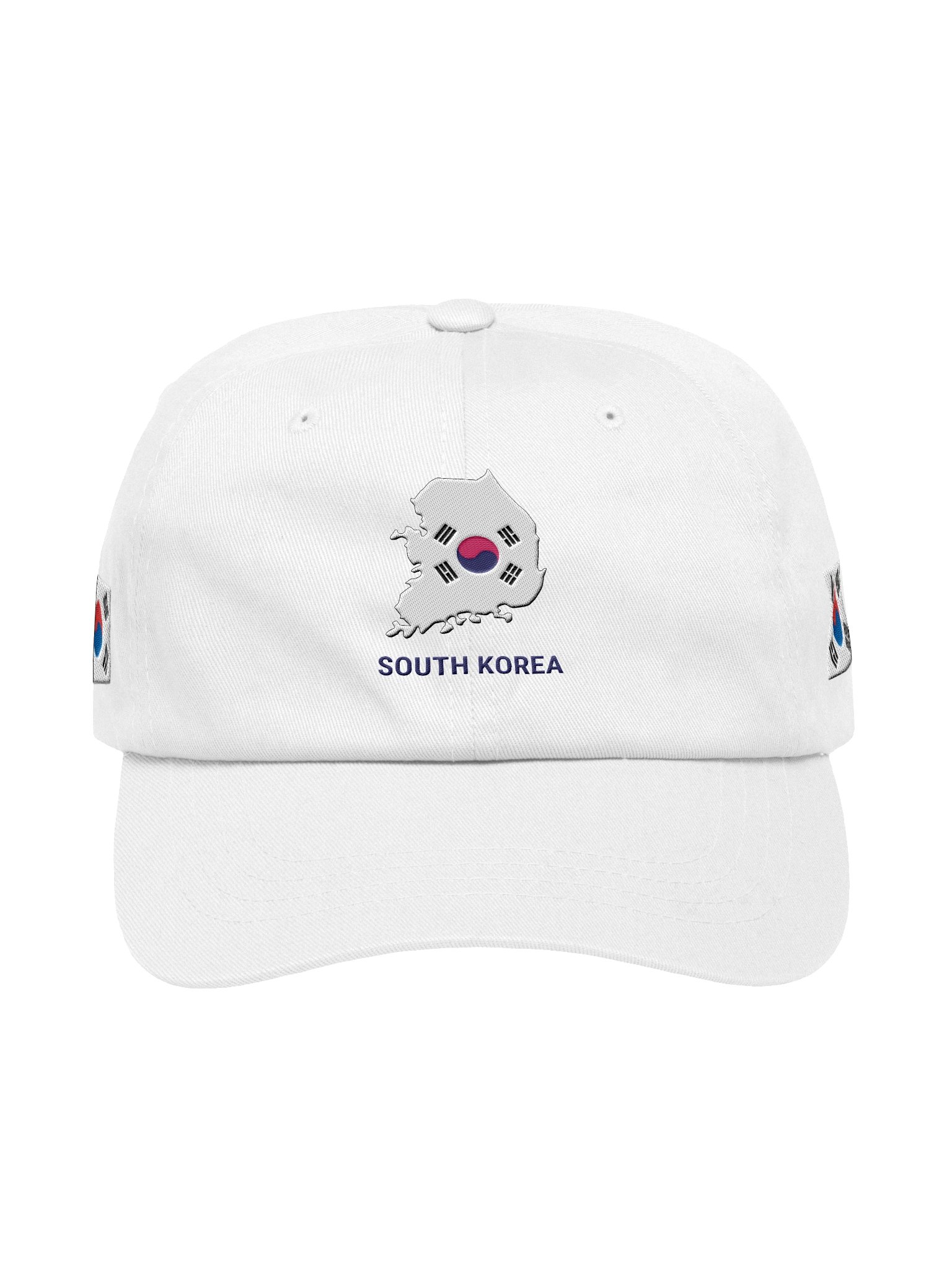 South Korea 2026 World Cup Flag Dad Hat - South Korea Soccer Fan Cap - Premium Embroidered Chino Cotton Twill product image (1)