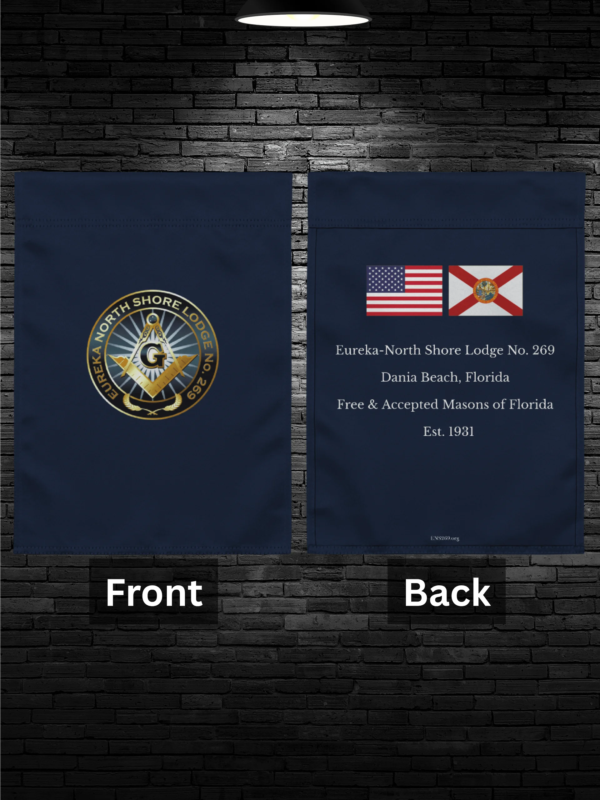 Eureka-North Shore Diplomatic Flag product image (3)