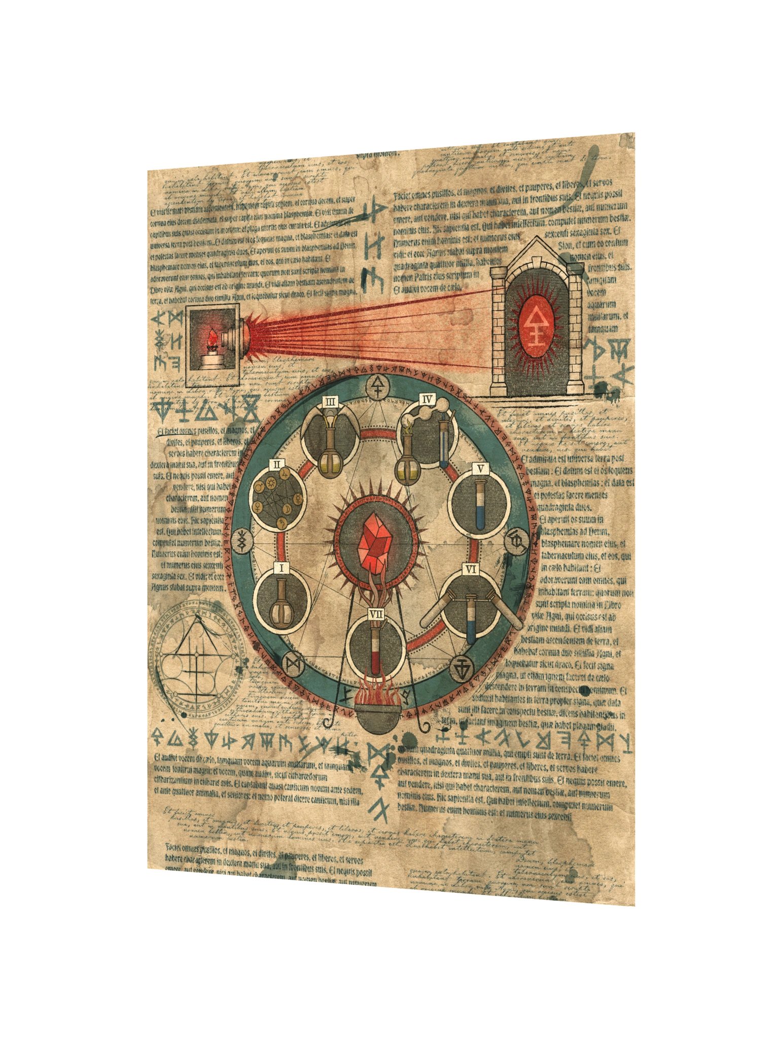 Ghost Town - Alchemy parchment product image (2)