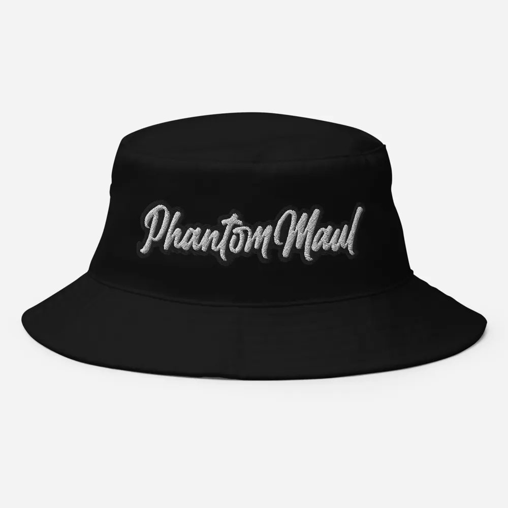 'PhantomMaul' Bucket Hat White Lettering product image (8)