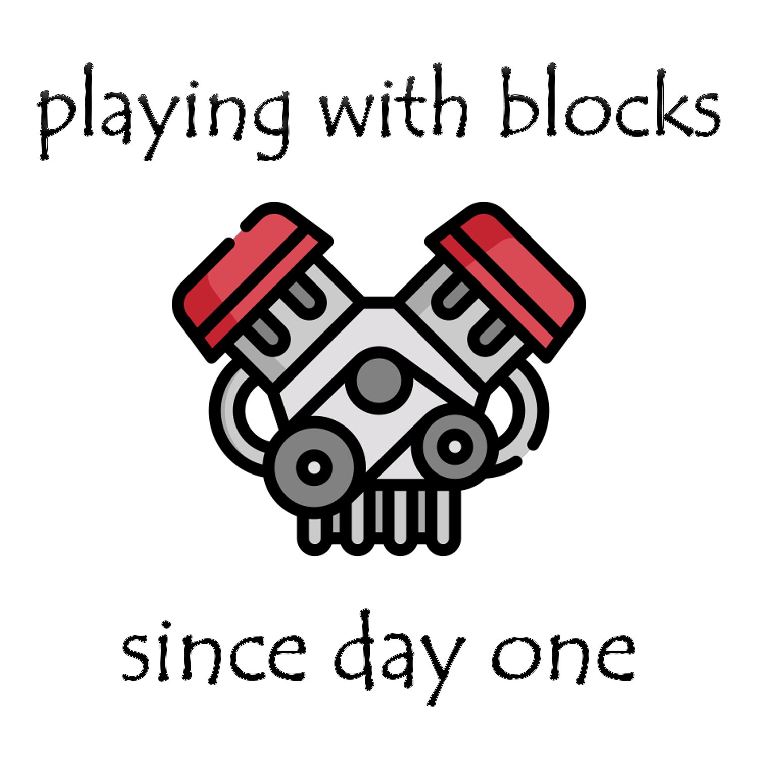 Playing With Blocks Onsie product image (2)
