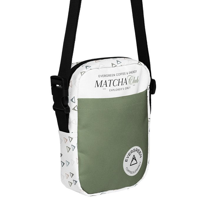 Matcha Club Crossbody Bag | Sip Society product image (1)