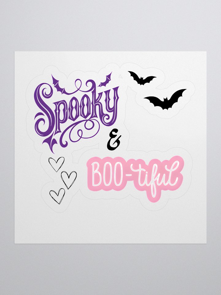 Spooky & Boo-tiful Sticker product image (1)