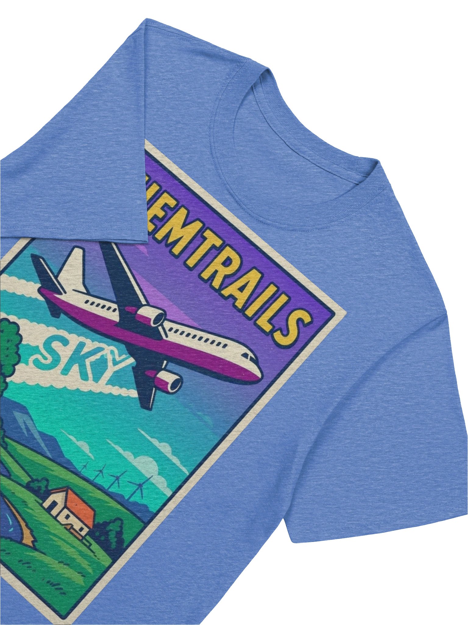 Chemtrails Retro Men's Tee #1 product image (2)