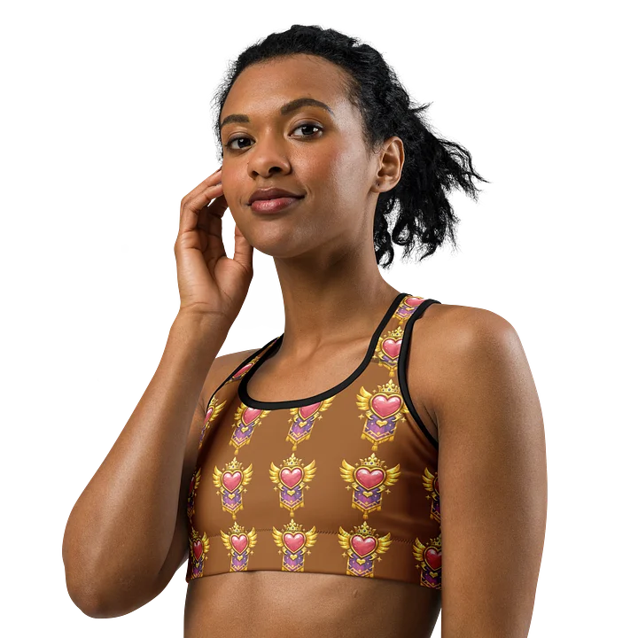Kingdom Crest All-Over Sports Bra product image (2)