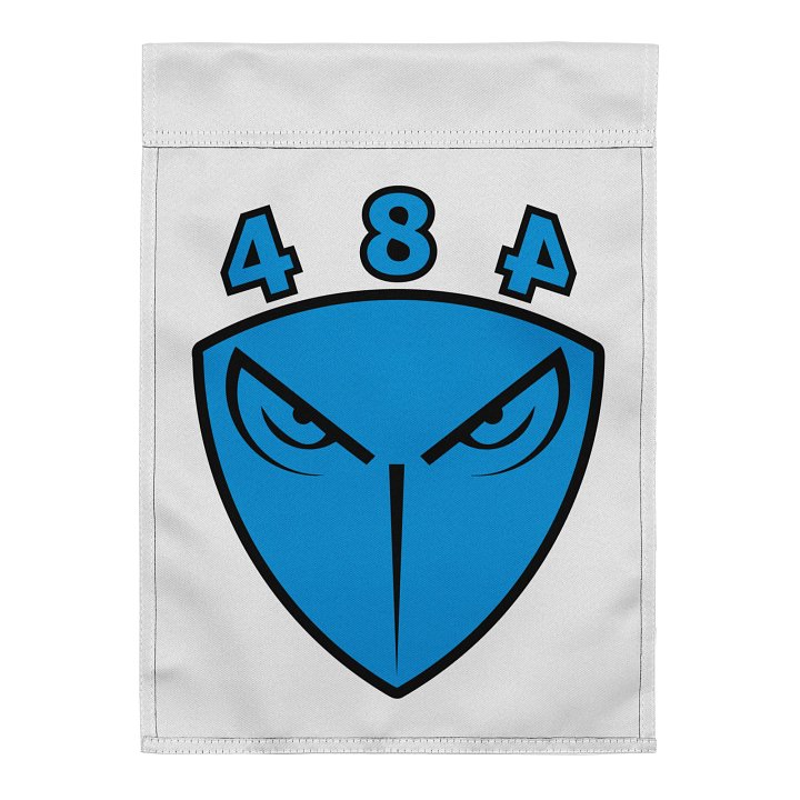484 Face Logo Garden Flag product image (2)