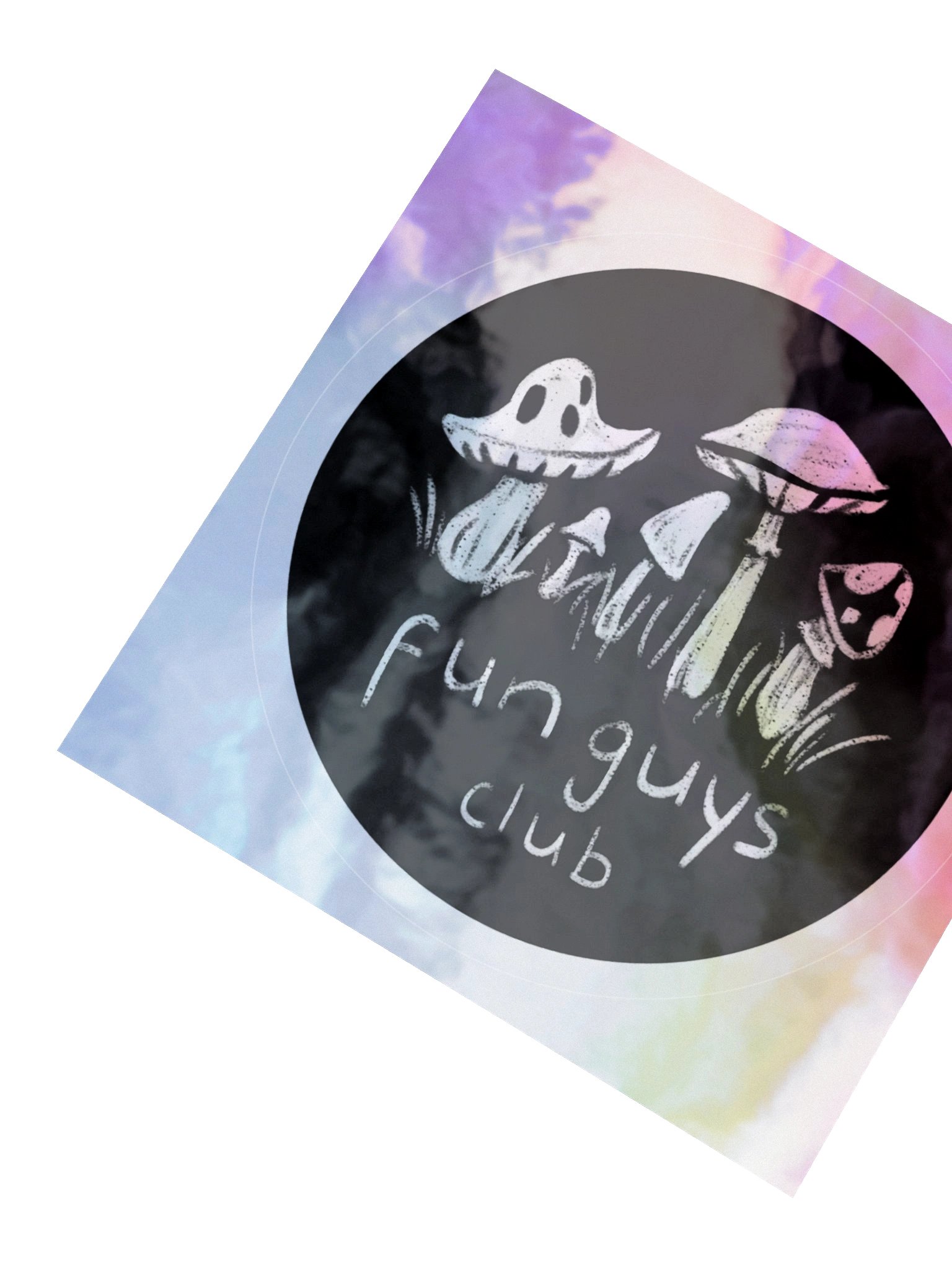 Fun Guys Club Holographic Vinyl Sticker product image (2)