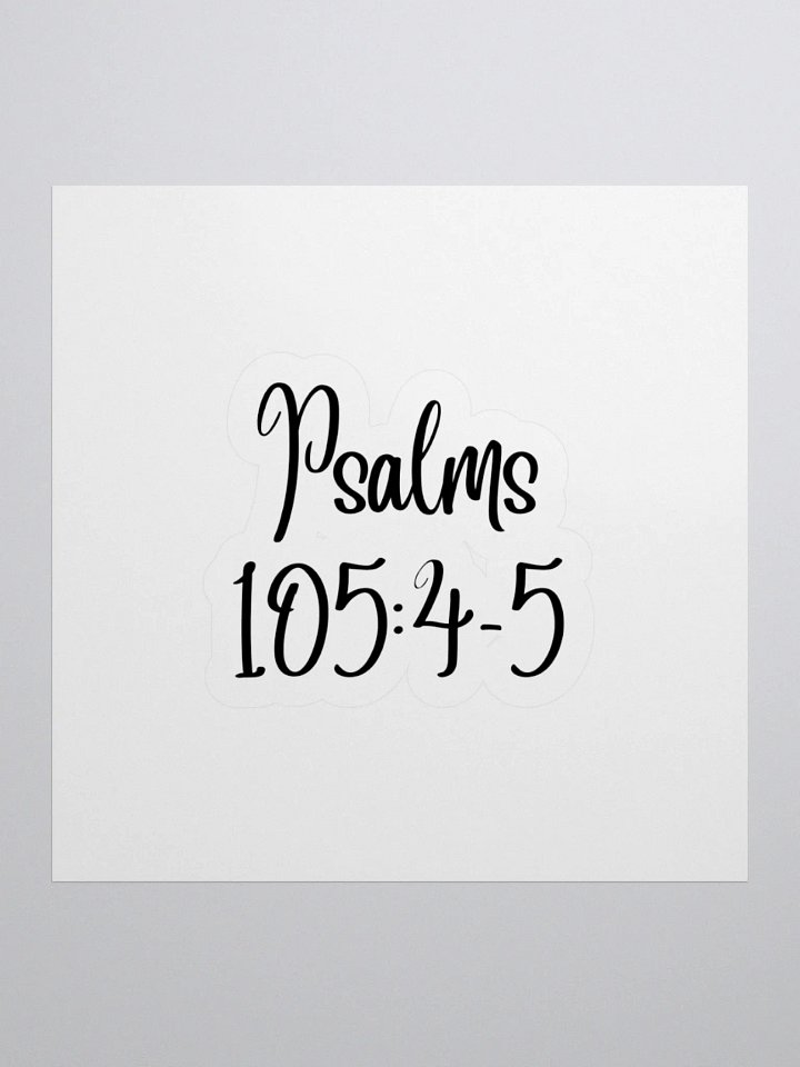 Psalms 105:4-5 product image (3)