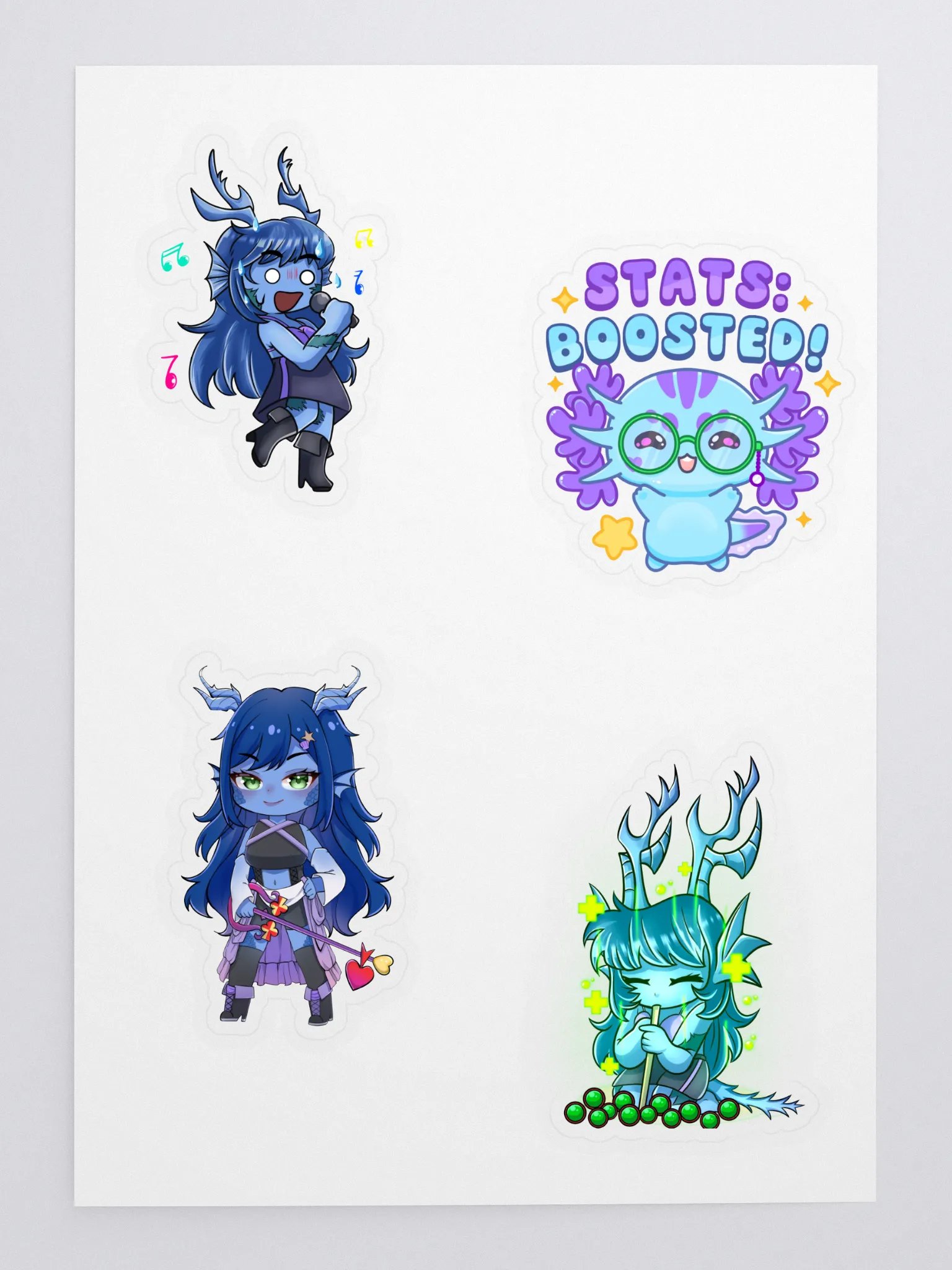 Chibi Sticker Sheet product image (3)