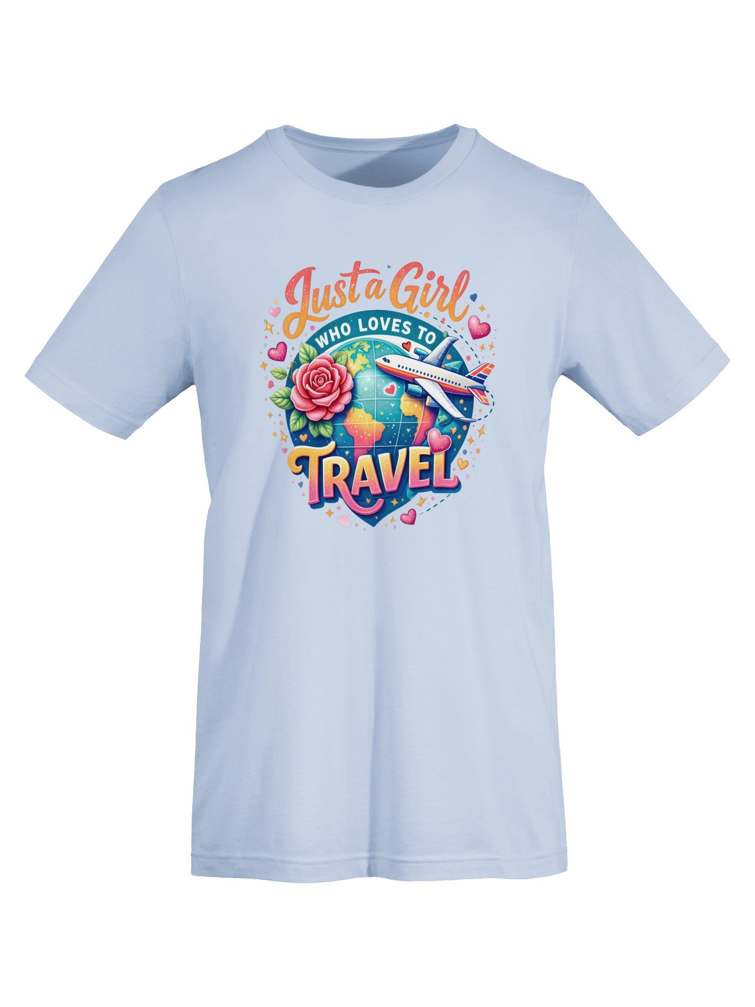 Just a Girl Who Loves to Travel T-Shirt product image (5)