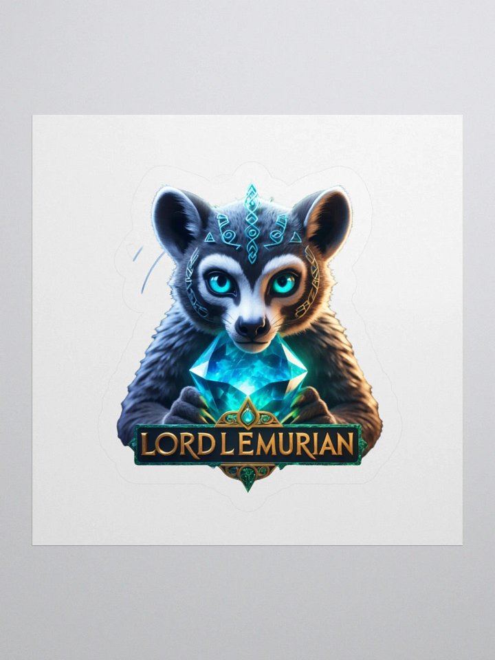 Mystic lemur Sticker product image (3)