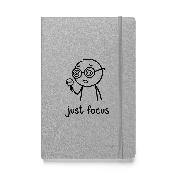 Just Focus Notebook, Anti Distraction Productivity Journal, Deep Work Planner for Overthinkers, ADHD Friendly Focus Notebook, Minimalist Work Journal product image (1)