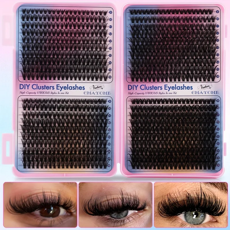 800 Piece Eyelashes Cluster Kit product image (3)