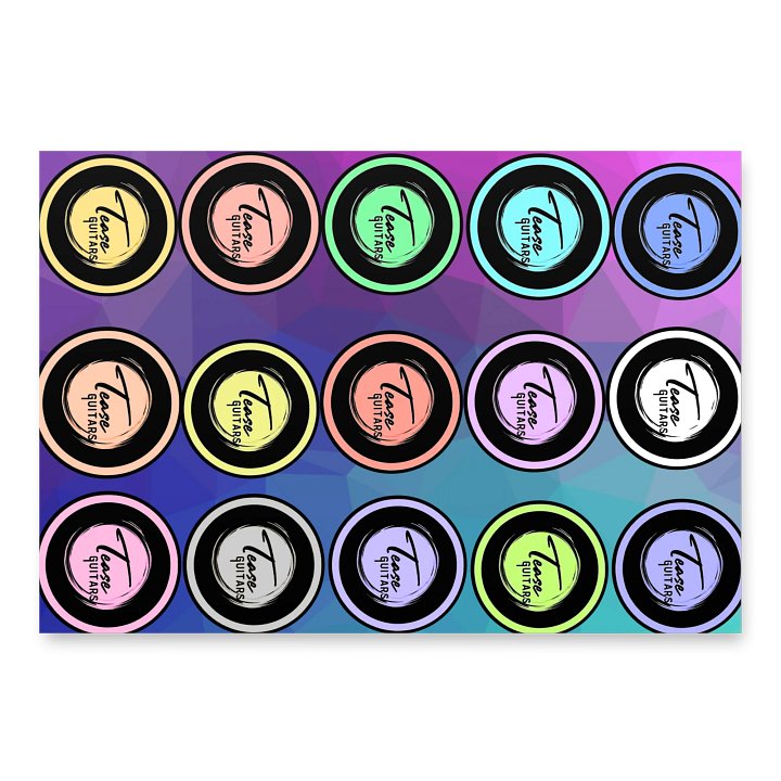 Tease Guitars Wrapping Paper product image (1)