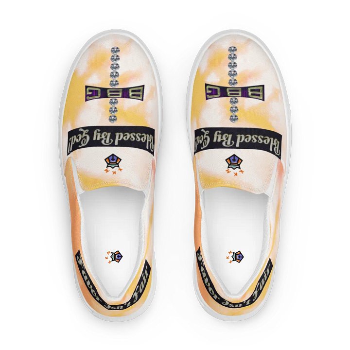 BBG Orange Tie Dye Women's Slip On product image (1)