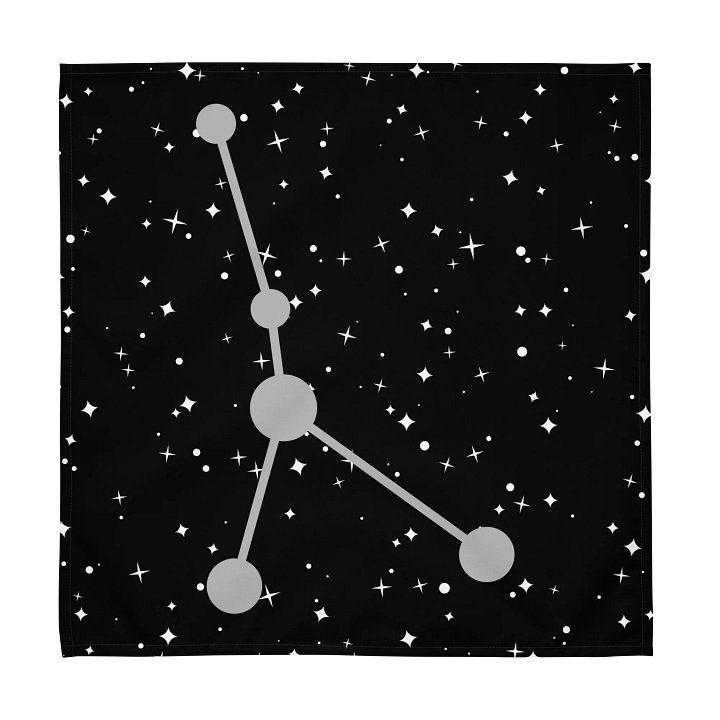 Celestial Cancer Cloth Napkin Set (4) product image (2)