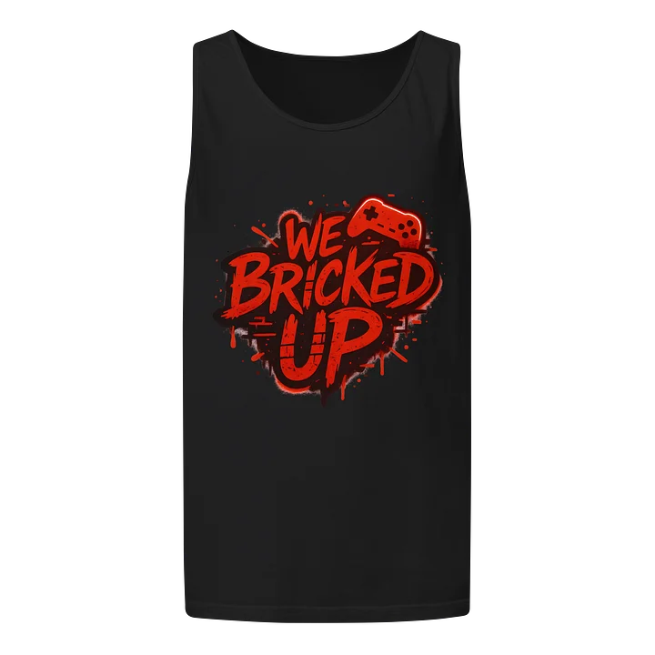 Unisex Garment-Dyed "Bricked Up" Tank Top product image (1)