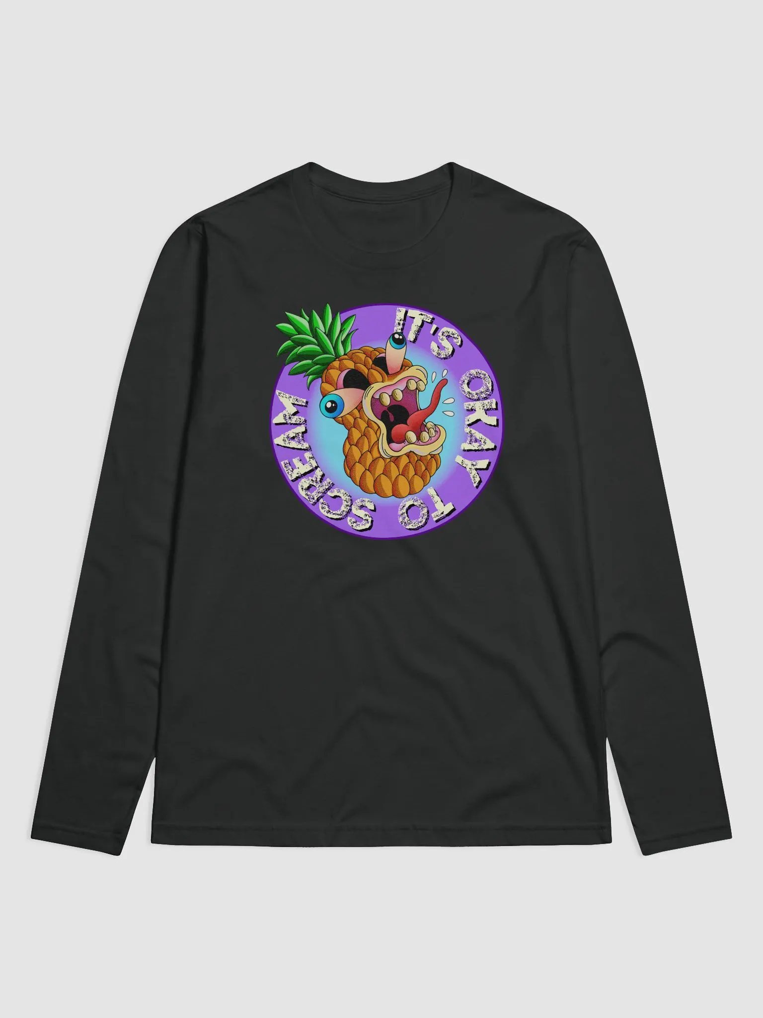 Please Scream: Next Level Premium Fitted Longsleeve Crew product image (1)