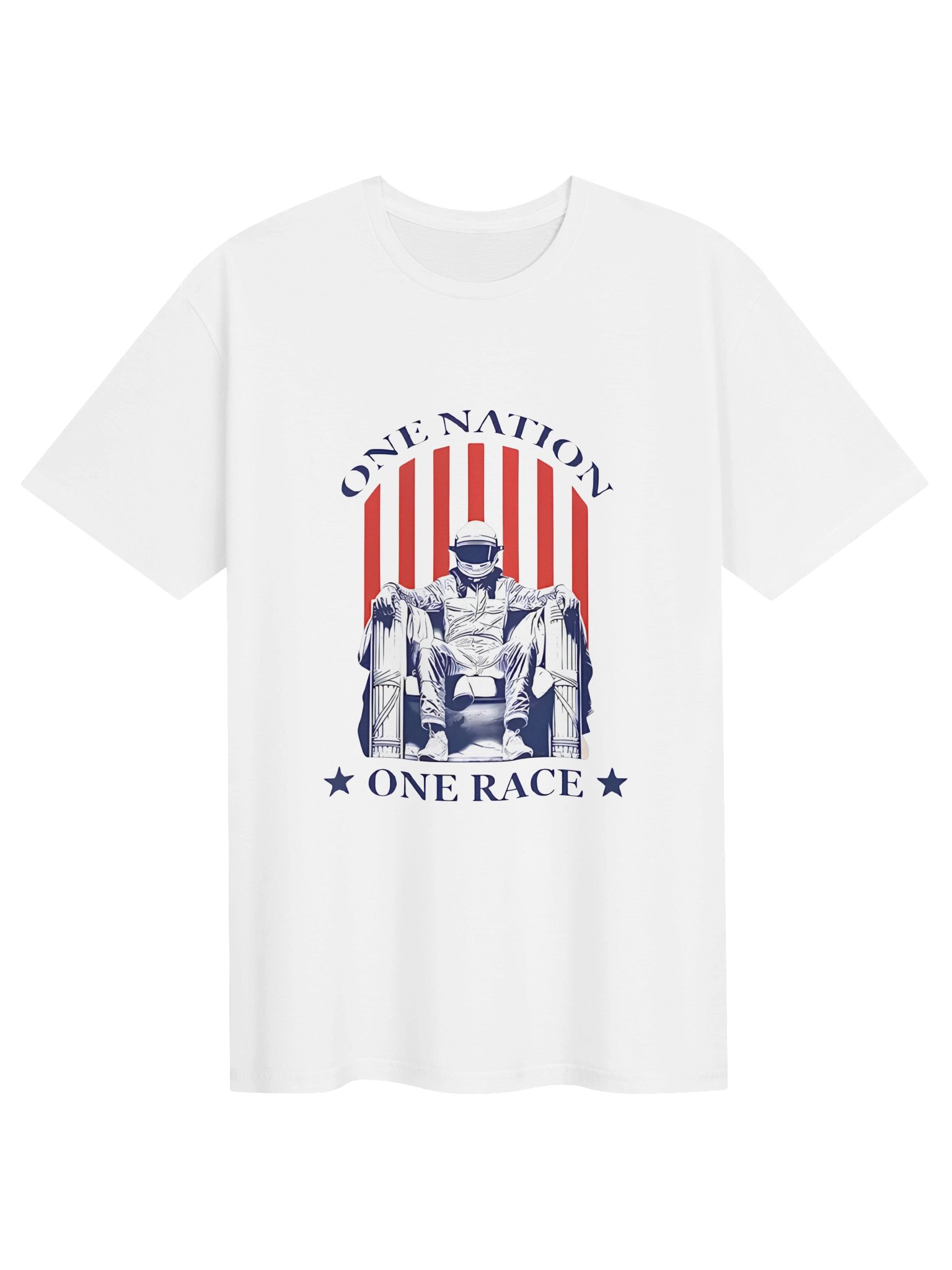 One Nation One Race Oversized Shirt product image (2)