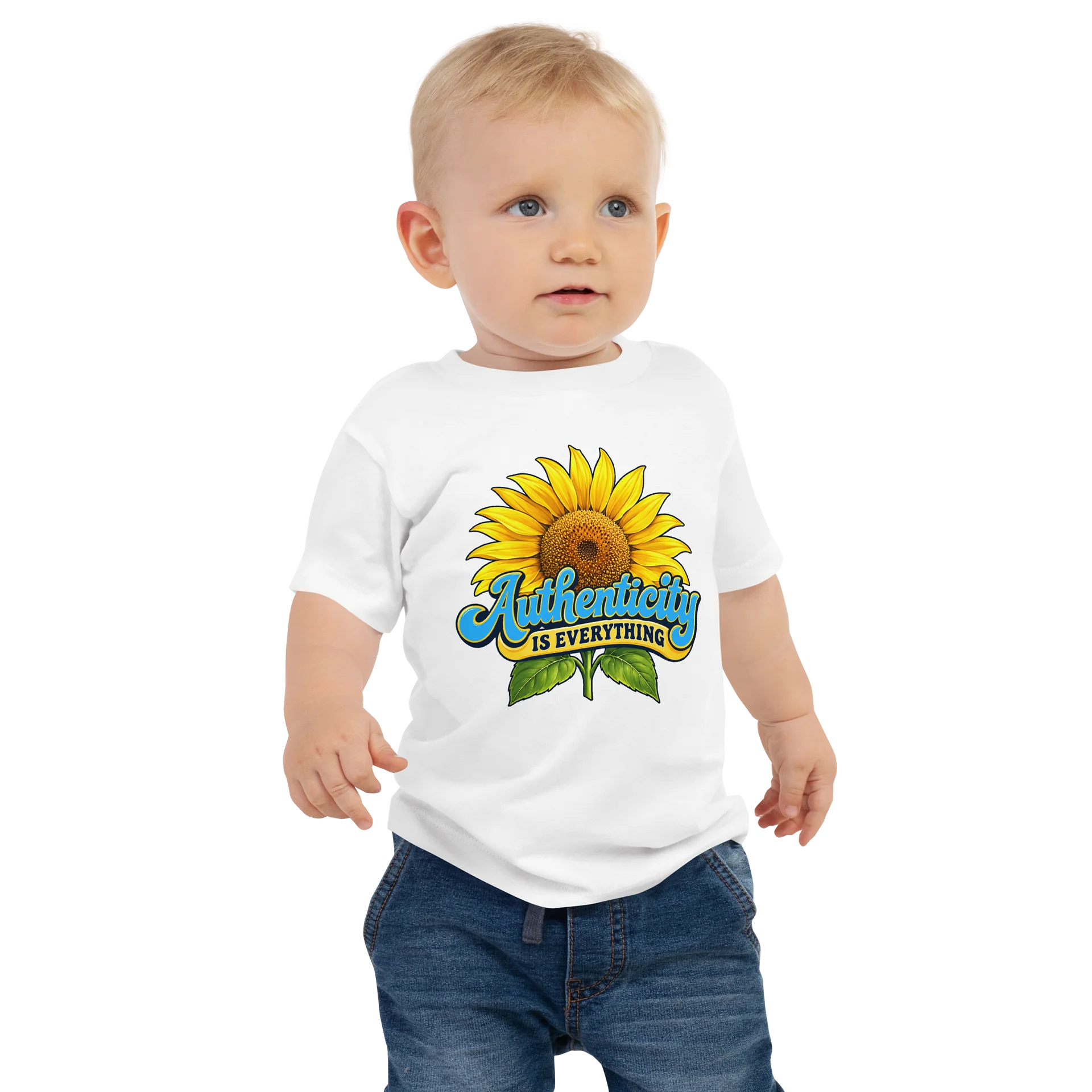 Authenticity Floral Baby tshirt 2 product image (1)