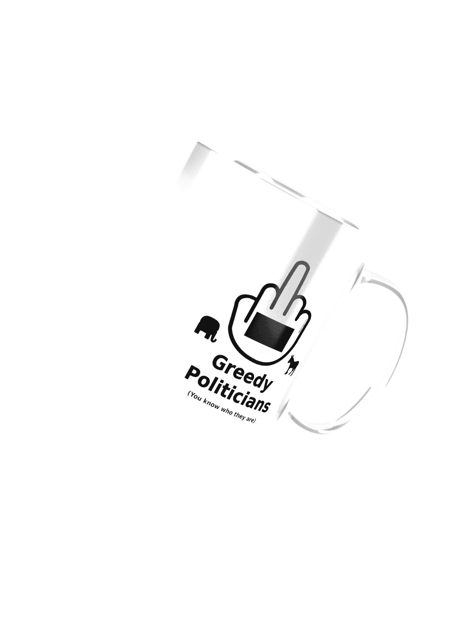 Two-tone Ceramic Mug-MisterFinger-Greedy-B product image (46)