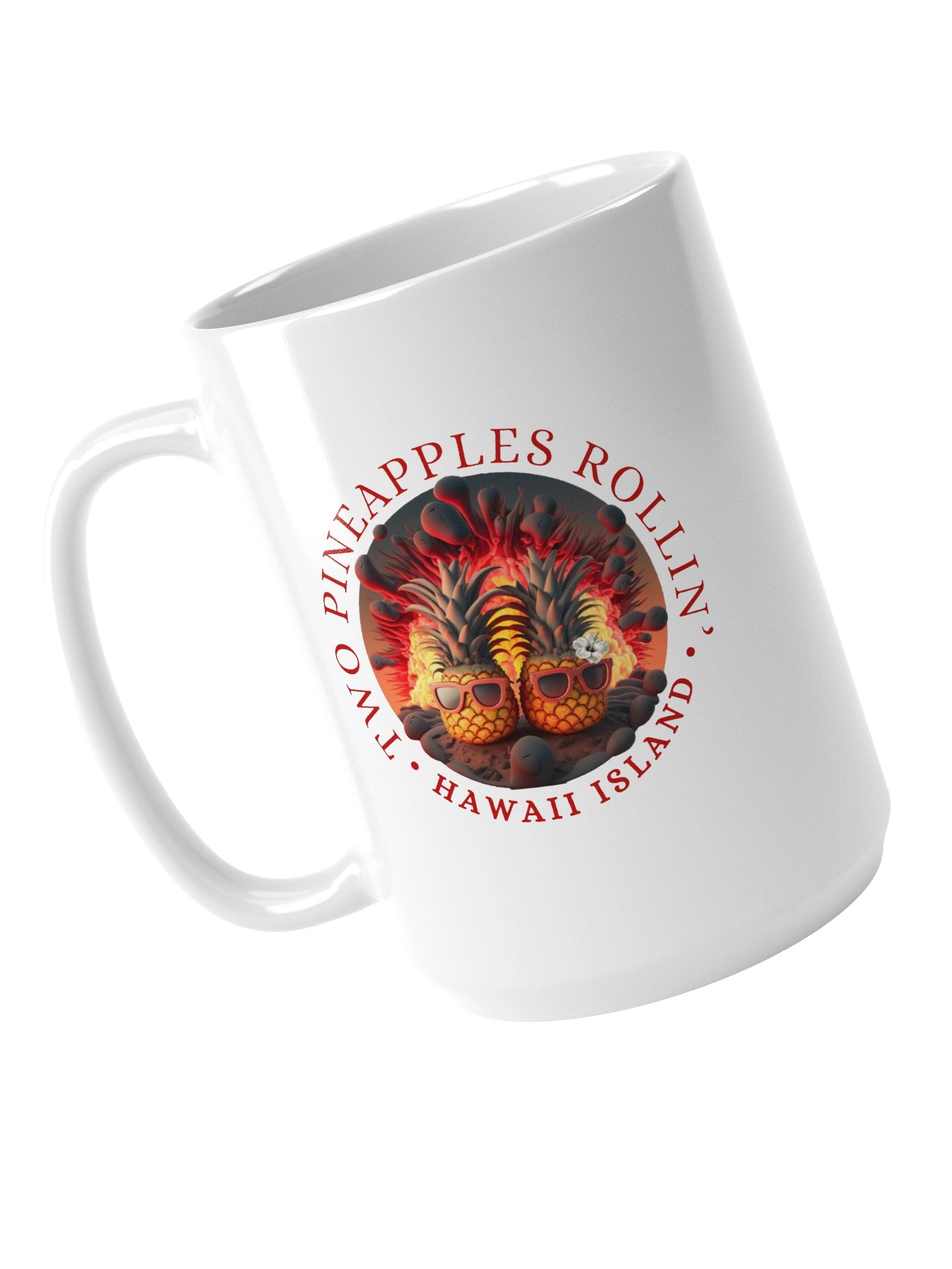 2P Lava Logo Red Emblem Mug product image (5)