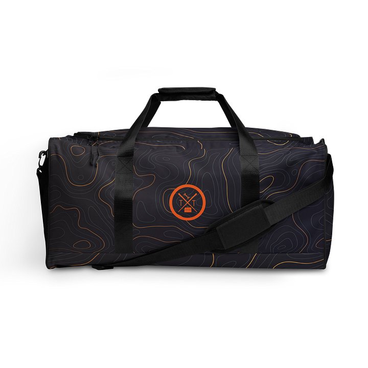 Duffle Bag (Topo Map) product image (1)