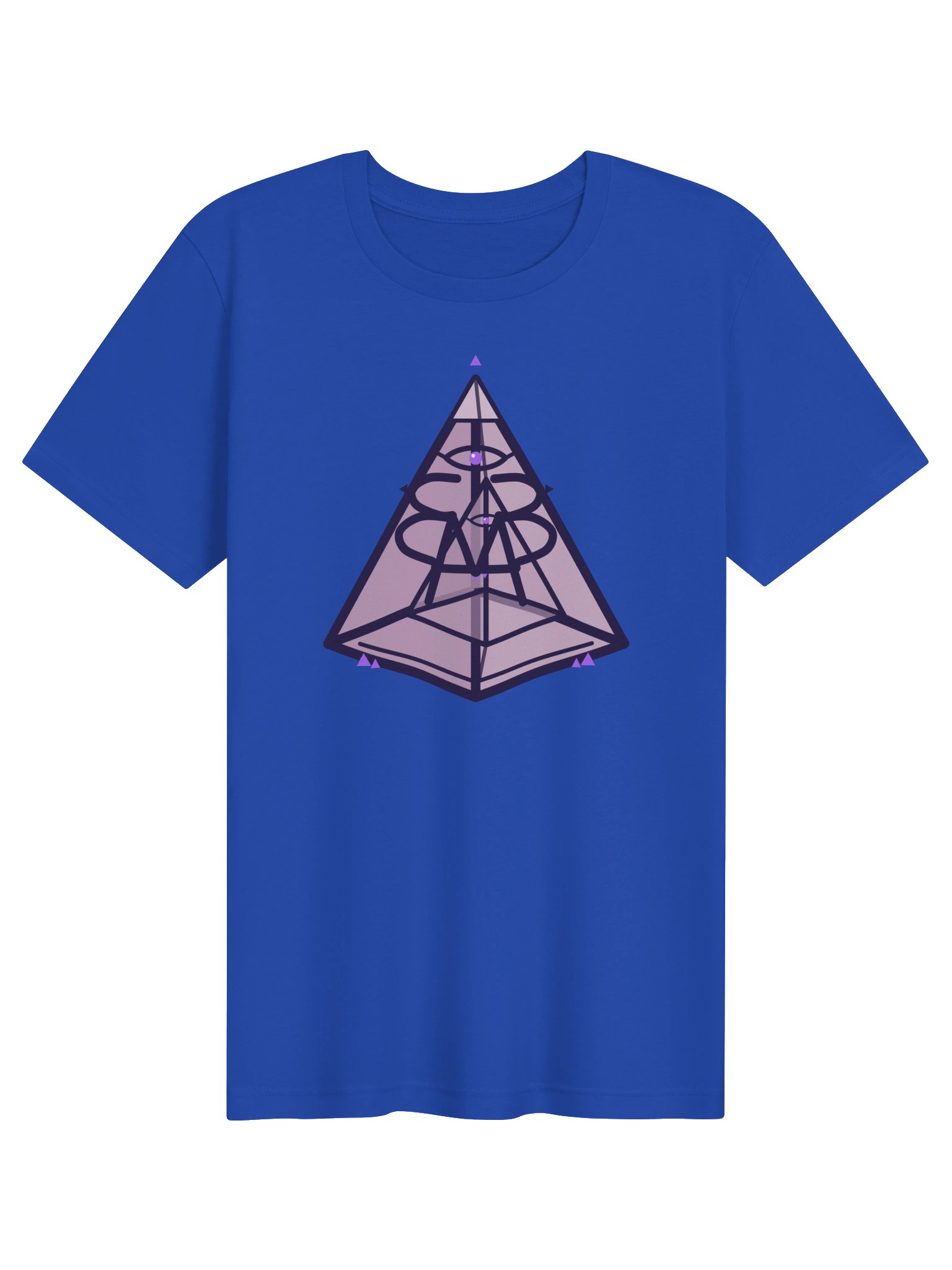 AMP-33 Tesseract Tee — Blue product image (1)