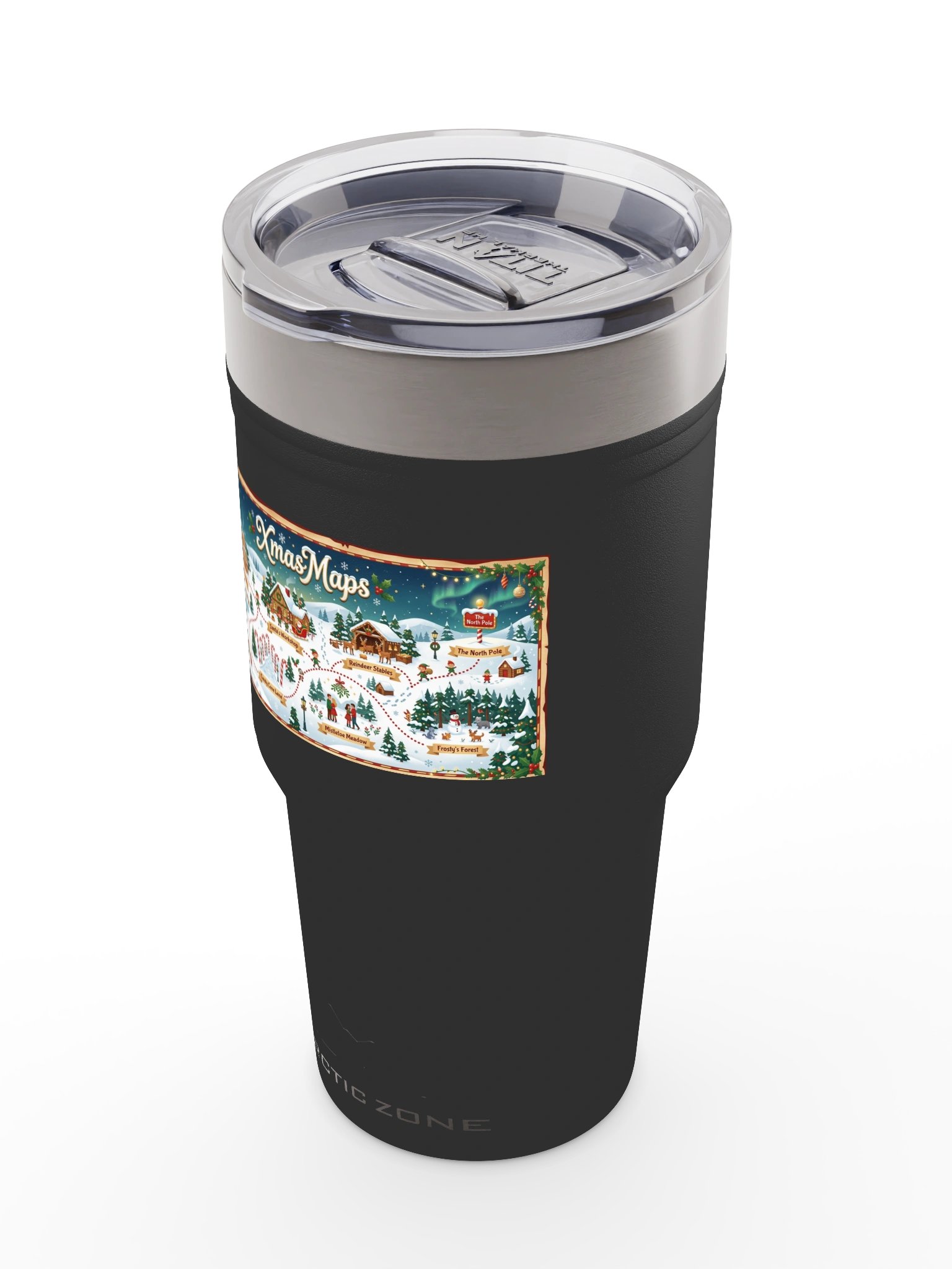 XmasMaps Holiday Village Tumbler product image (9)