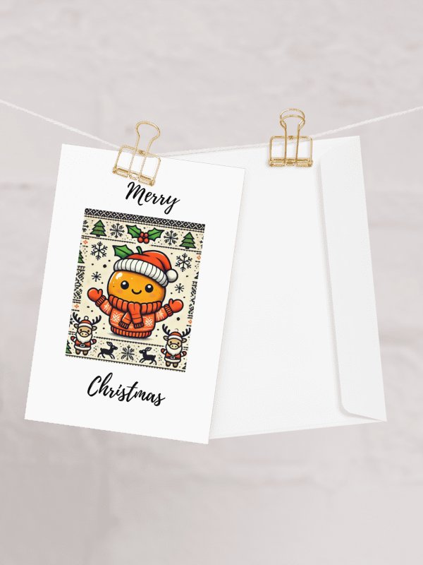 Tangerine Holidar Card product image (1)