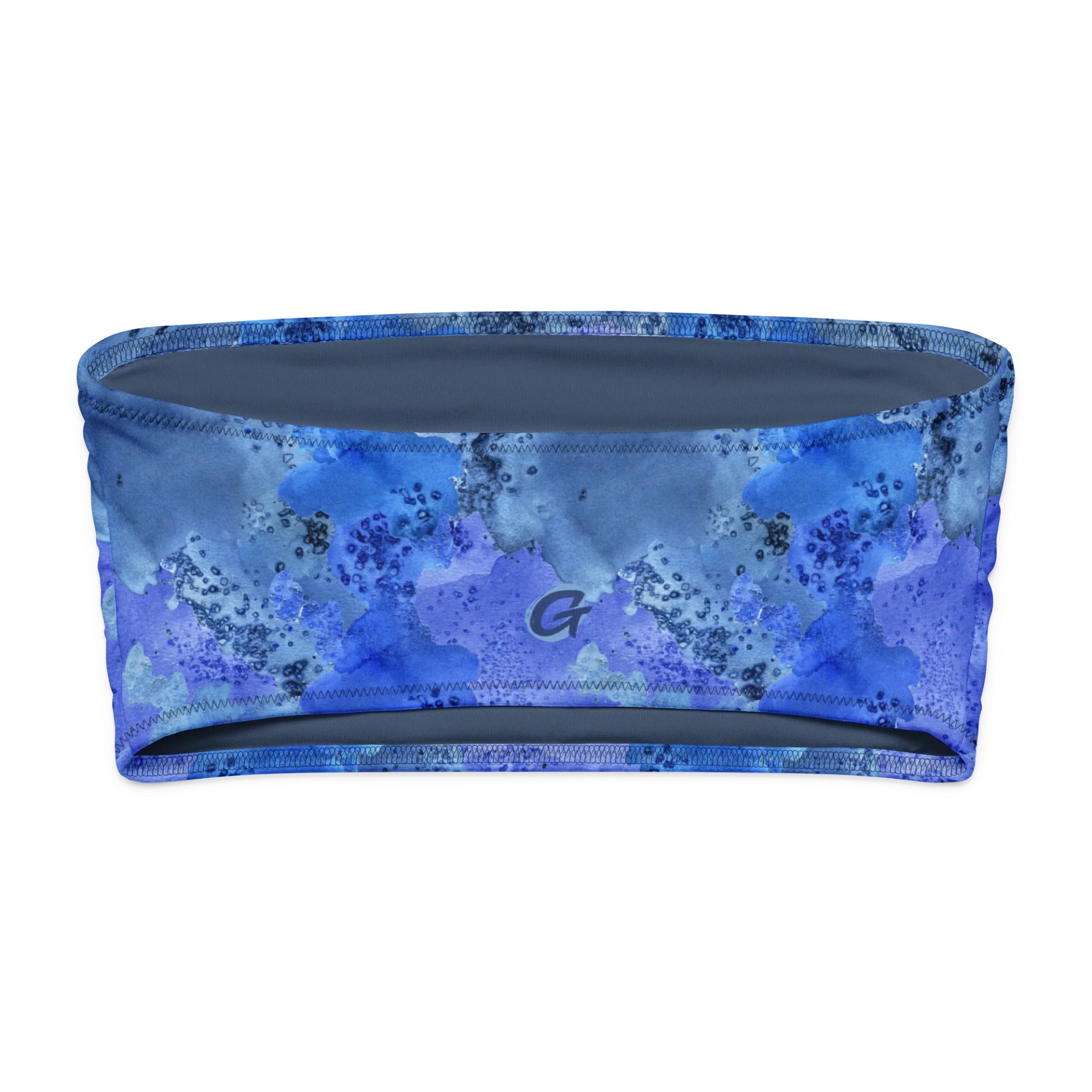 "Ocean Blue" Print Bandeau product image (7)