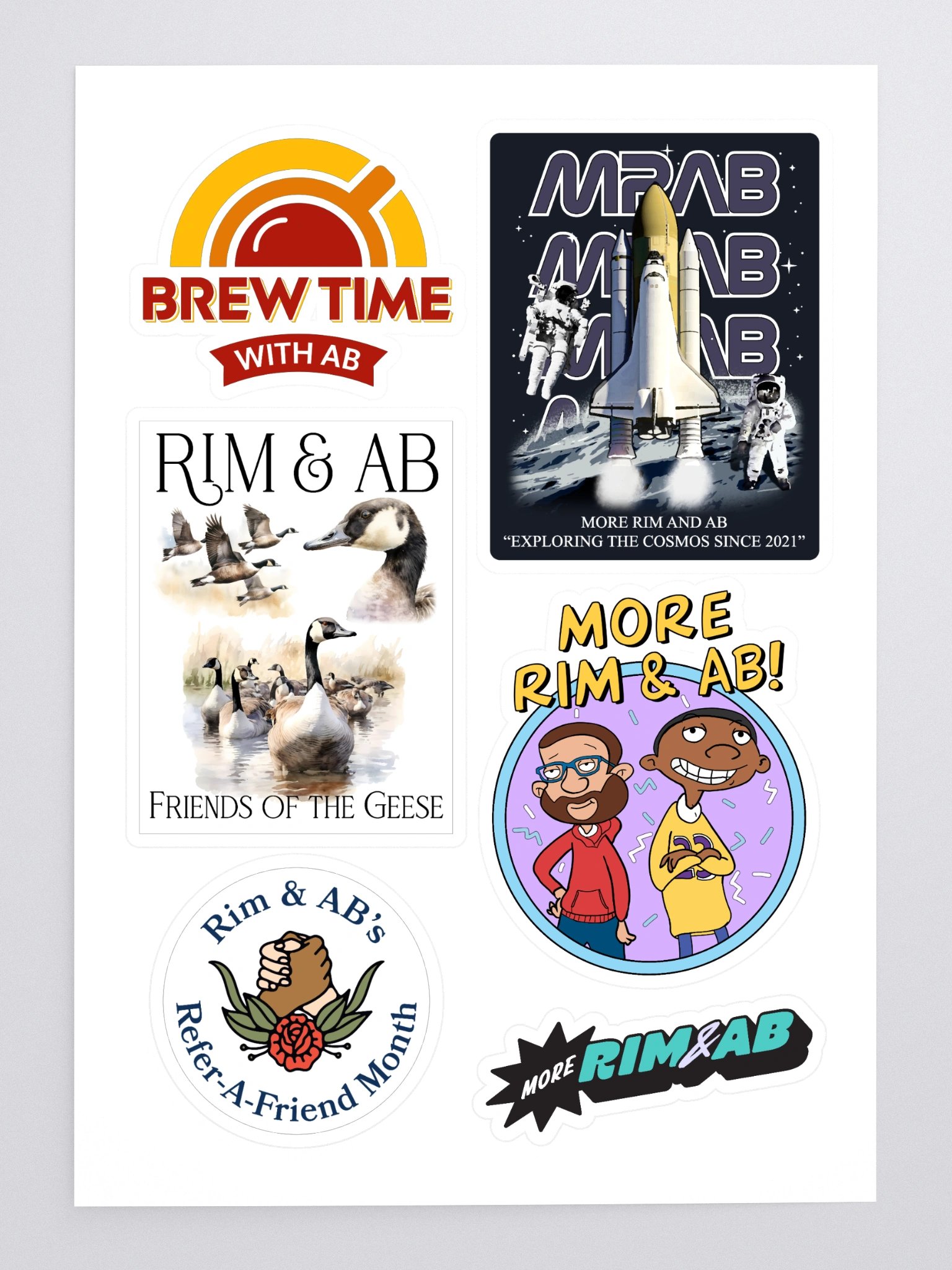 More Rim and AB Sticker Sheet product image (3)